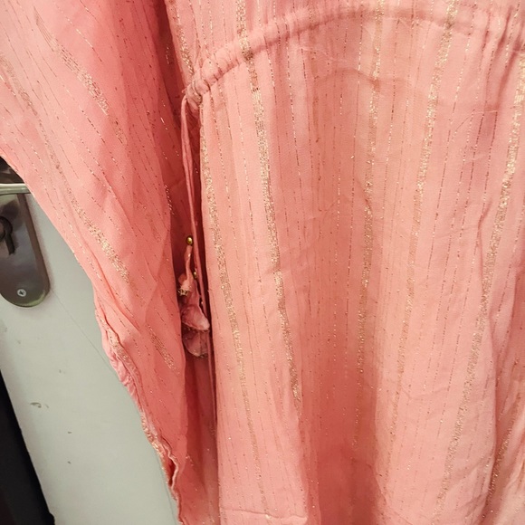 Peach kaftan kurta - Picture 6 of 11